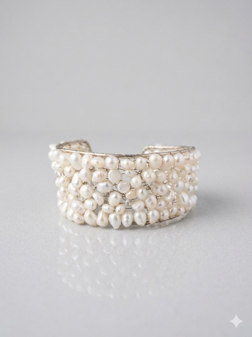 Cluster Cuff Bracelet